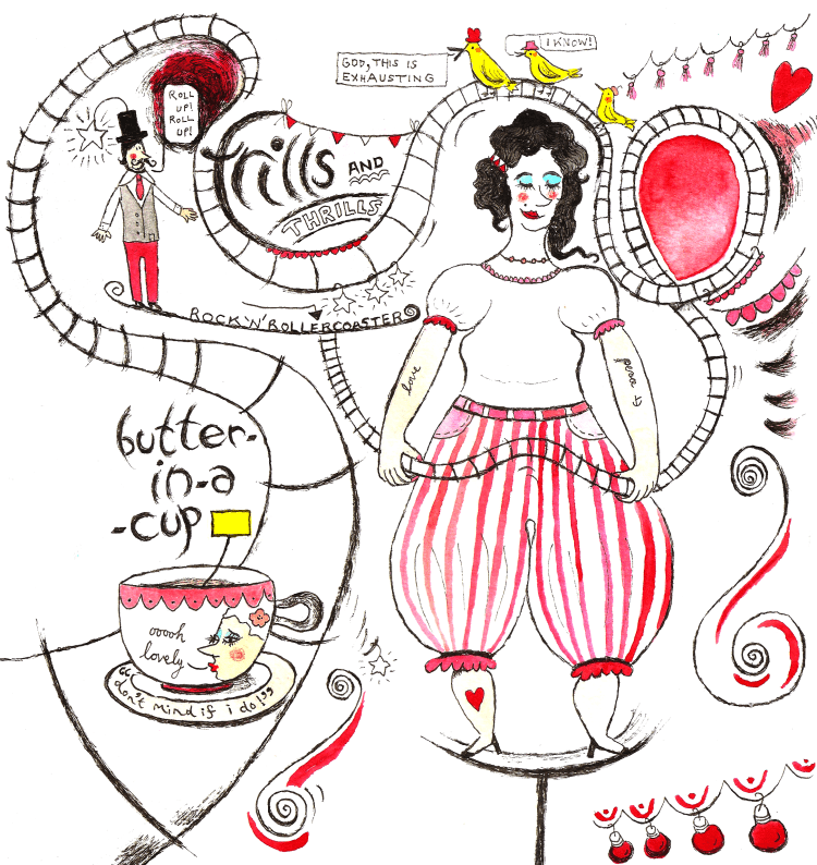 bands - frills and thrills by butter in-a-cup